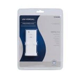 Harbor Breeze 3.94" 1 Speed White Indoor Universal Ceiling Fan Remote 0745358